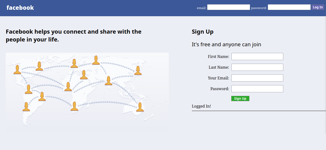 PHP 2010 Login Clone